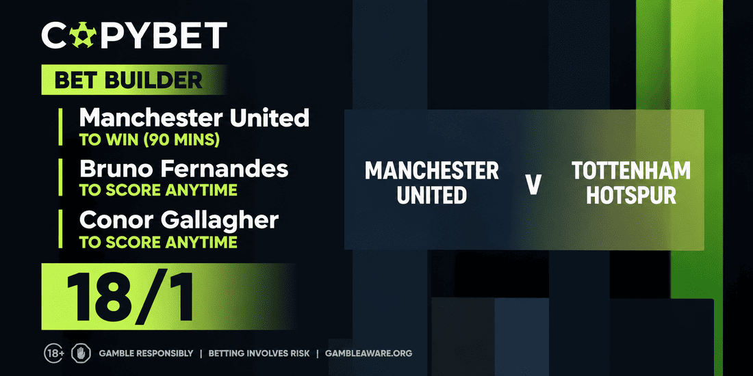 Manchester United vs Tottenham Hotspur Bet Builder