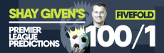 100/1 fivefold on Sheffield vs Everton and other Premier League specials