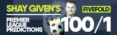 100/1 fivefold on Sheffield vs Everton and other Premier League specials