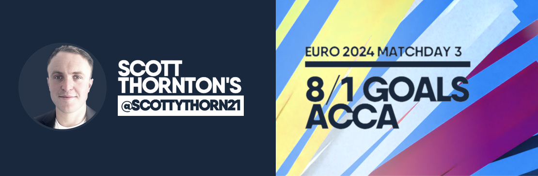 Scott Thornton's Matchday 3 Goals Acca
