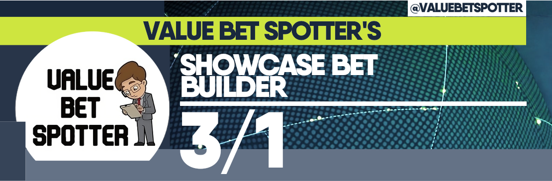 Value Bet Spotter Showcase 3/1 Bet Builder for Man United vs Man City